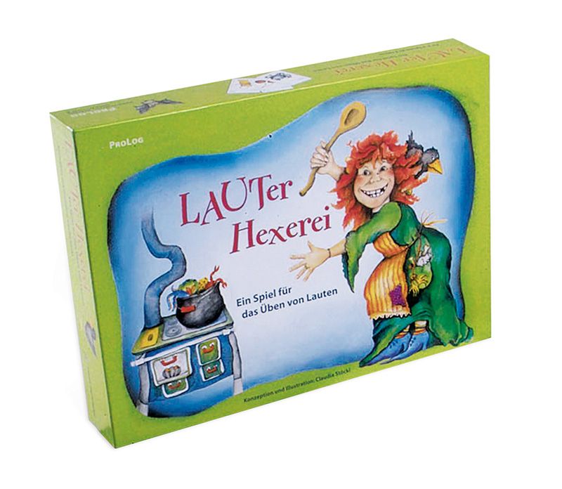 Lautübungsspiel "Lauter Hexerei Basisspiel + Laure, Silben , Reime Produktbild