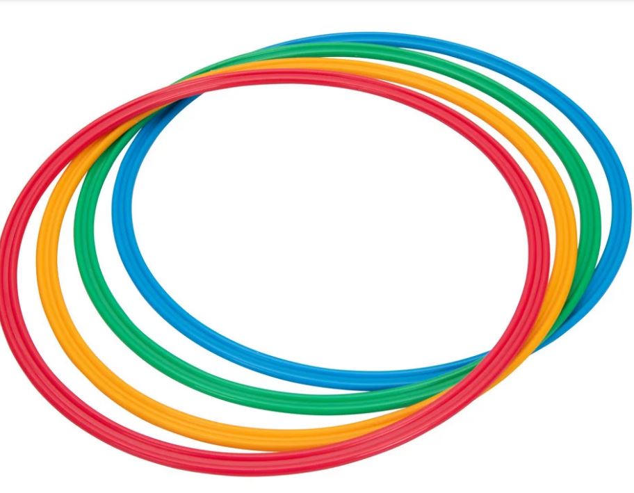 Betzold Gymnastik-Reifen, bunt, 4 Stück Produktbild