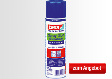tesa® Sprühkleber PERMANENT 500ml