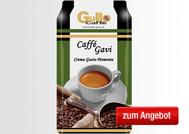 Gullo Kaffee Crema Gusto Piemonte 1kg